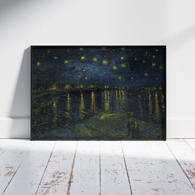 Vincent Van Gogh, die Sternennacht über der Rhone Fotodruck (Von Creator hochgeladen)