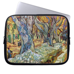 Vincent Van Gogh - Die Straßenarbeiter - Kunstwerk Laptopschutzhülle