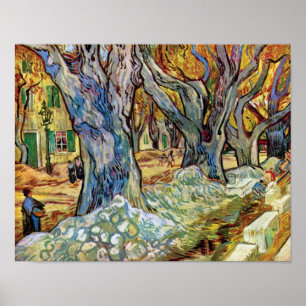 Vincent Van Gogh - Die Straßenarbeiter - Kunstwerk Poster