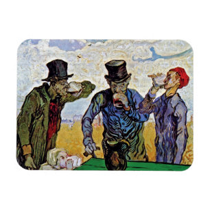Vincent Van Gogh - Die Trinker - Kunstwerk Magnet