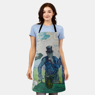 Vincent van Gogh - Die Trinker, nach Daumier Schürze