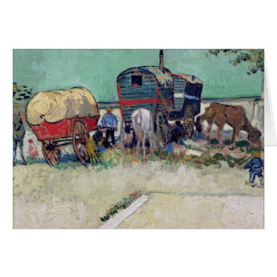 Vincent van Gogh die Wohnwagen, Sinti und