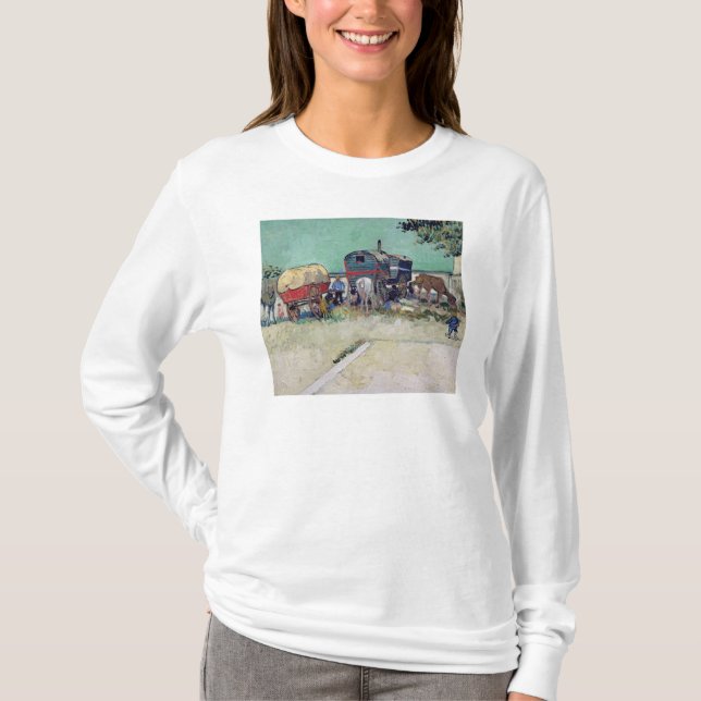 Vincent van Gogh | die Wohnwagen, Sinti und T-Shirt (Vorderseite)
