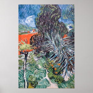 Vincent van Gogh - Doktor Gachets Garten Poster