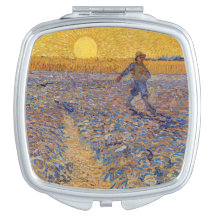 Vincent van Gogh - Dusche mit Setting Sun