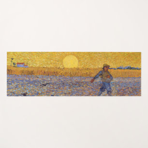 Vincent van Gogh - Dusche mit Setting Sun Yogamatte
