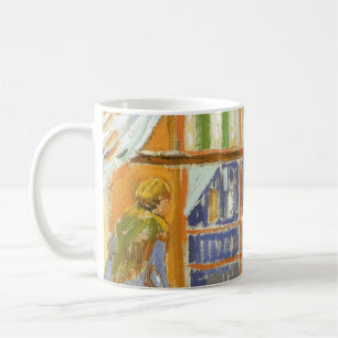 Vincent van Gogh - Ein Fenster eines Metzgereilade Kaffeetasse