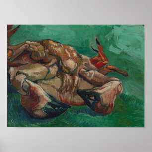 Vincent Van Gogh - ein Krabbeln auf der Rückseite Poster