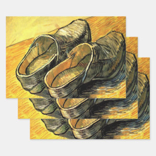 Vincent van Gogh - Ein Paar Lederschuhe Geschenkpapier Set