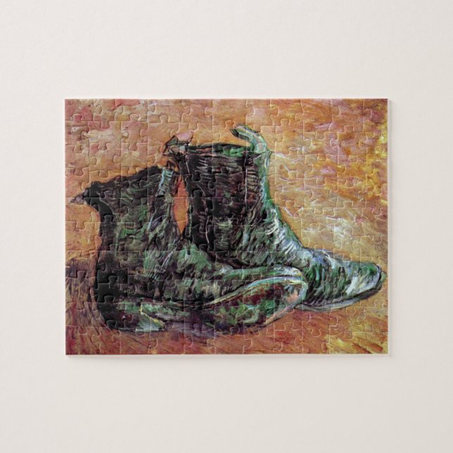 Vincent Van Gogh - ein Paar Schuhe Puzzle (Horizontal)