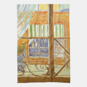 Vincent van Gogh - Ein Schaufenster für Schweinebu Geschirrtuch