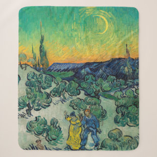Vincent van Gogh - Ein Spaziergang in der Dämmerun Sherpadecke