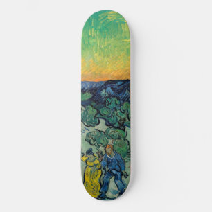 Vincent van Gogh - Ein Spaziergang in der Dämmerun Skateboard