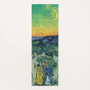 Vincent van Gogh - Ein Spaziergang in der Dämmerun Yogamatte