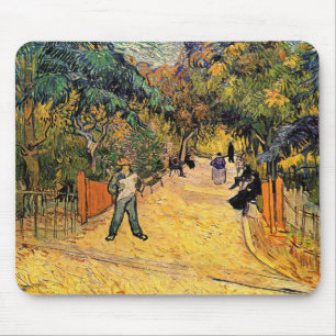 Vincent van Gogh - Eingang zum öffentlichen Park,  Mousepad