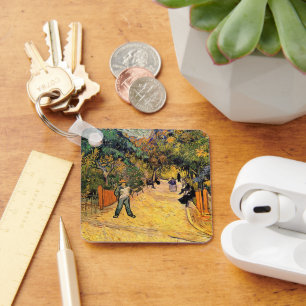 Vincent van Gogh - Eingang zum öffentlichen Park,  Schlüsselanhänger