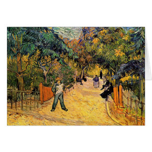 Vincent van Gogh - Eingang zum Public Park, Arles