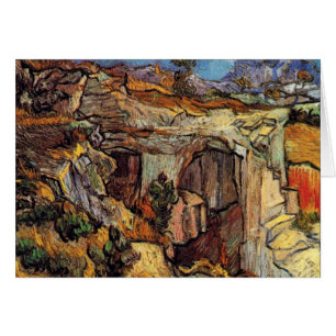 Vincent Van Gogh - Eintritt in einen Steinbruch de
