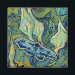 Vincent van Gogh Emperor Moth Magnet<br><div class="desc">Kaiser Moth gemalt von Vincent van Gogh im Jahr 1889.</div>