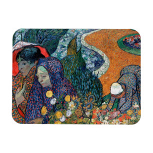 Vincent Van Gogh - Erinnerung an den Garten in Ett Magnet