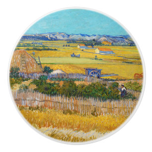 Vincent van Gogh - Ernte bei La Crau Keramikknauf