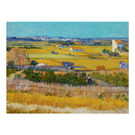 Vincent van Gogh - Ernte bei La Crau Poster