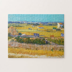Vincent van Gogh - Ernte bei La Crau Puzzle