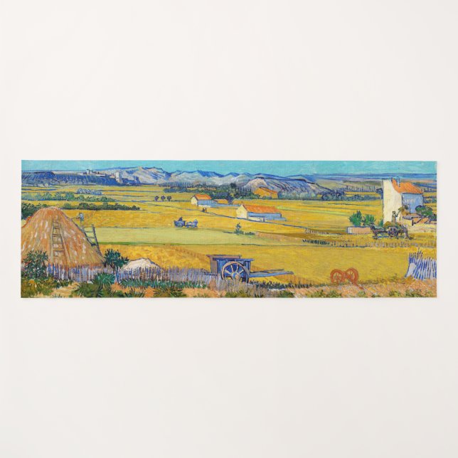 Vincent van Gogh - Ernte bei La Crau Yogamatte (Vorderseite (Horizontal))