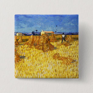 Vincent van Gogh - Ernte in der Provence Button
