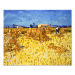 Vincent van Gogh - Ernte in der Provence Fotodruck
