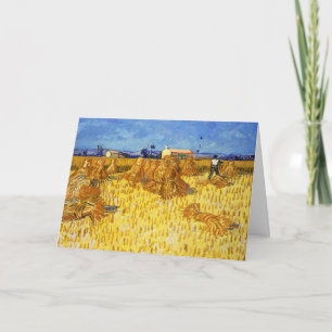 Vincent van Gogh - Ernte in der Provence Karte