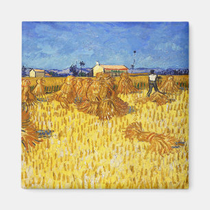 Vincent van Gogh - Ernte in der Provence Magnet