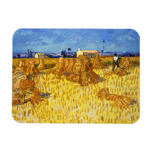 Vincent van Gogh - Ernte in der Provence Magnet