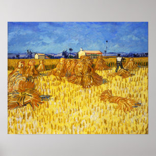 Vincent van Gogh - Ernte in der Provence Poster