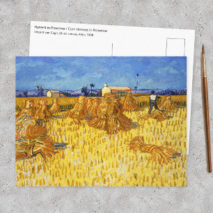 Vincent van Gogh - Ernte in der Provence Postkarte