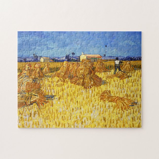 Vincent van Gogh - Ernte in der Provence Puzzle (Horizontal)