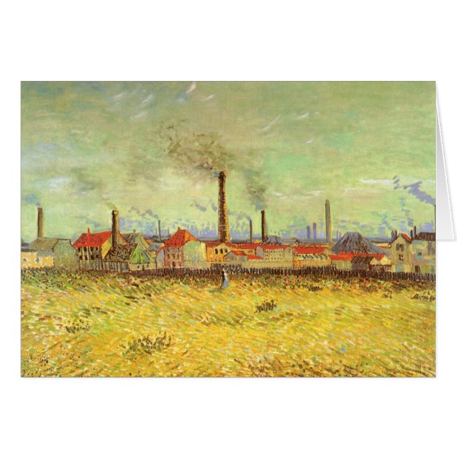 Vincent van Gogh - Fabriken in Asnieres (Vorderseite (Horizontal))