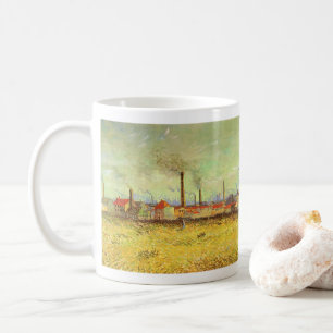 Vincent van Gogh - Fabriken in Asnieres Tasse