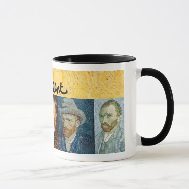 Vincent Van Gogh Faces Tasse (Rechts)