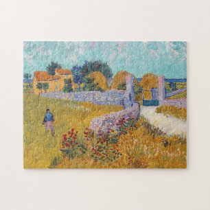 Vincent van Gogh - Farmhouse in Provence Puzzle