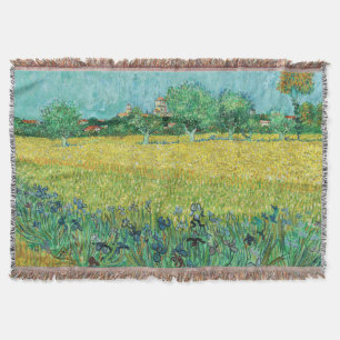 Vincent van Gogh - Feld mit Schwertlilien bei Arle Decke