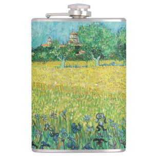Vincent van Gogh - Feld mit Schwertlilien bei Arle Flachmann