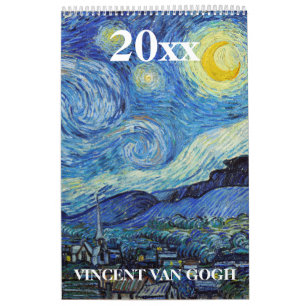 Vincent van Gogh Fine Art 2020 Kalender