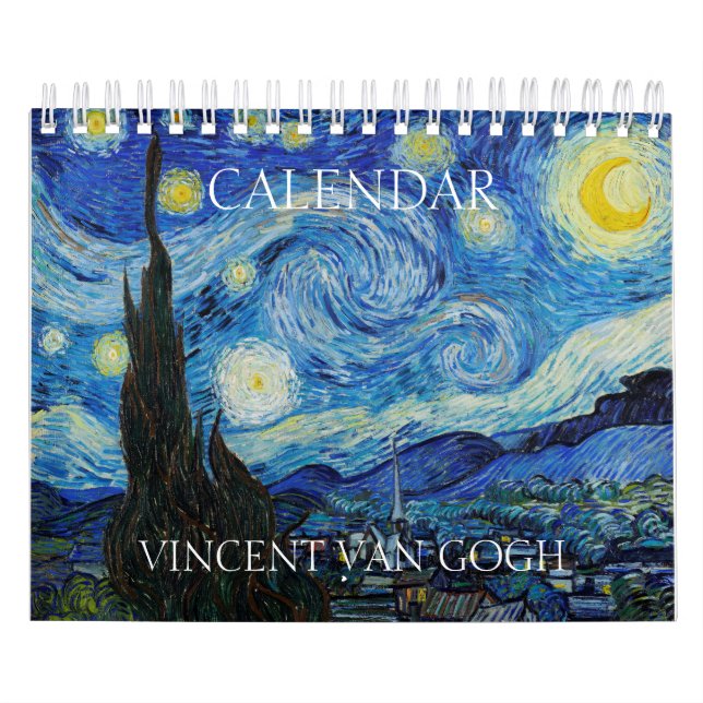 VINCENT VAN GOGH FINE ART CALENDAR KALENDER (Titelbild)