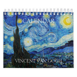 VINCENT VAN GOGH FINE ART CALENDAR KALENDER