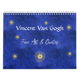 Vincent Van Gogh Fine Art & Quotes Kalender