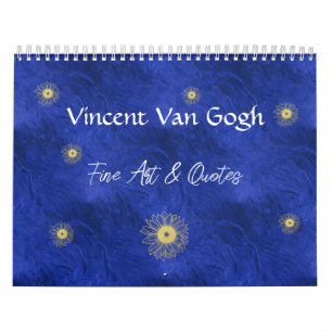 Vincent Van Gogh Fine Art & Quotes Kalender