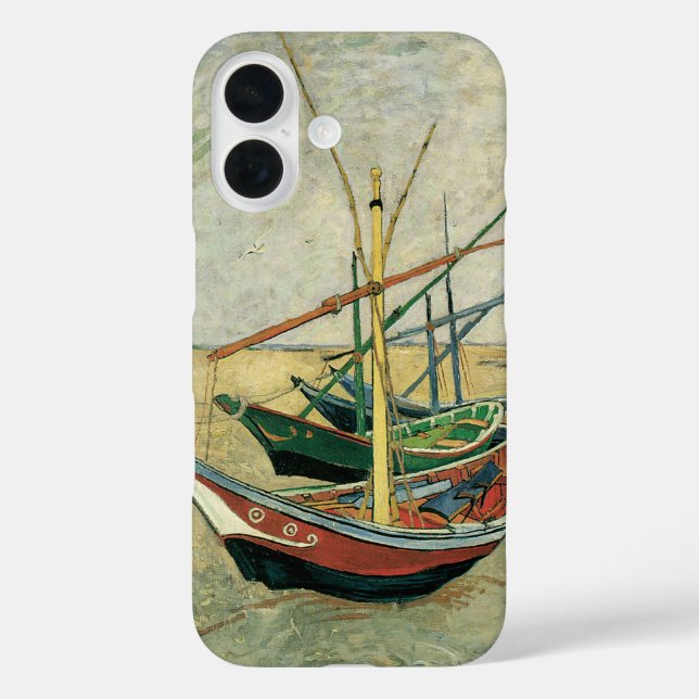 Vincent van Gogh - Fischerboote am Strand Case-Mate iPhone Hülle (Rückseite)