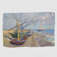 Vincent van Gogh - Fischerboote am Strand