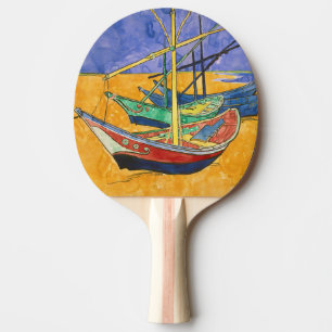 Vincent van Gogh - Fischerboote am Strand Tischtennis Schläger
